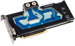 kryographics NEXT RTX 2080 Ti mit blauem Kühlmittel